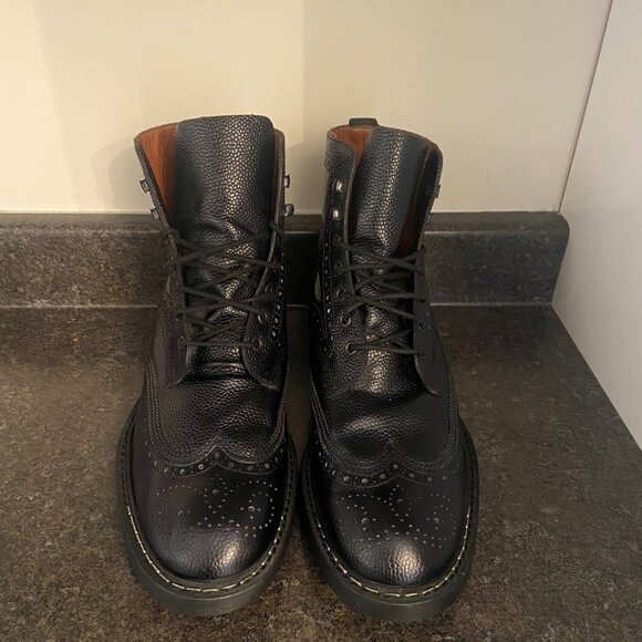 Givenchy Lace-Up Leather Wingtip Boots - Size 45EU/11US - Picture 3 of 9